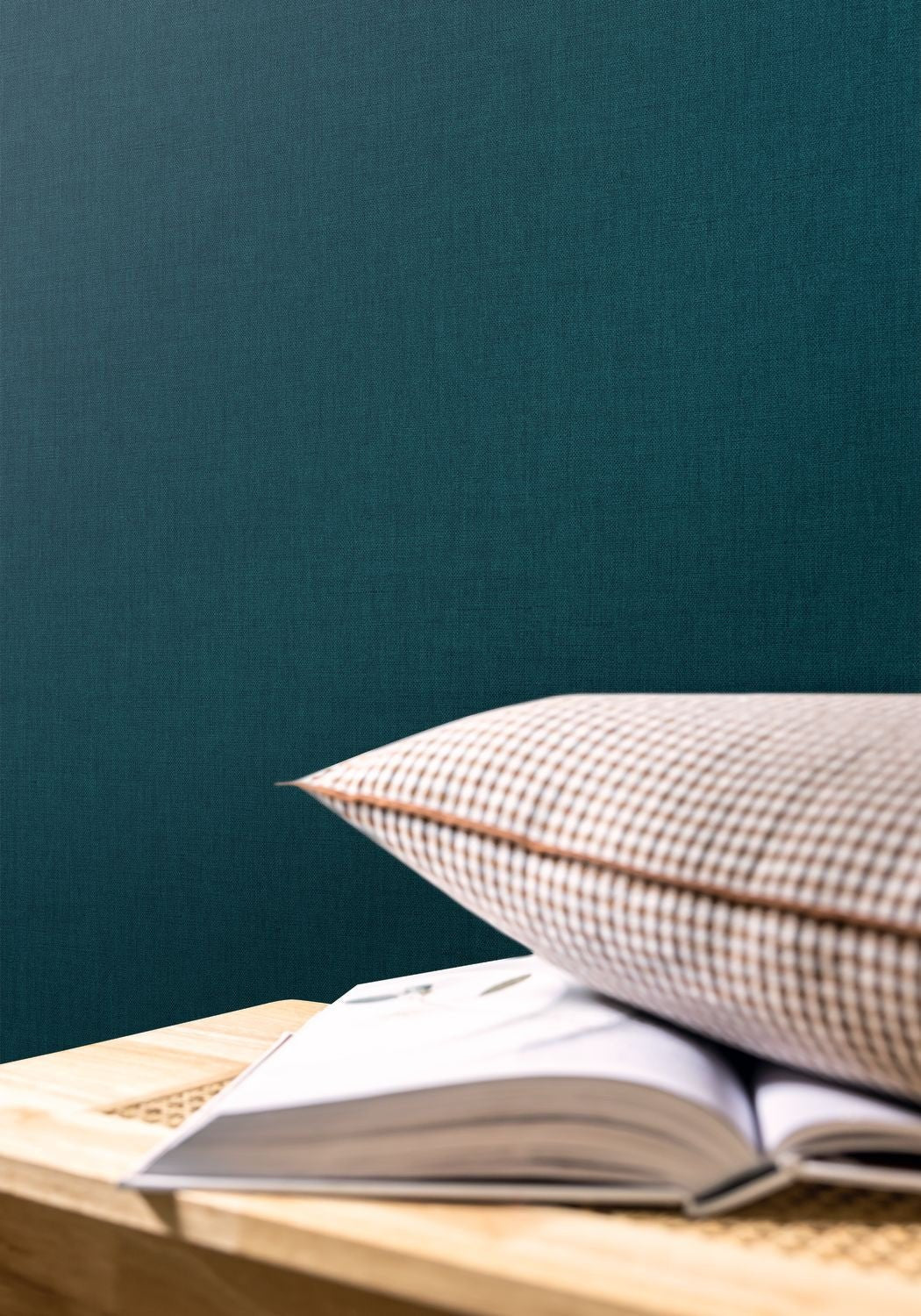 Hygge Uni Wallpaper - Bleu Nuit - Caselio - 100606638