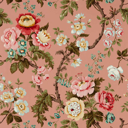 Hykenham Wallpaper - French Rose - DOSW217040 - Sanderson