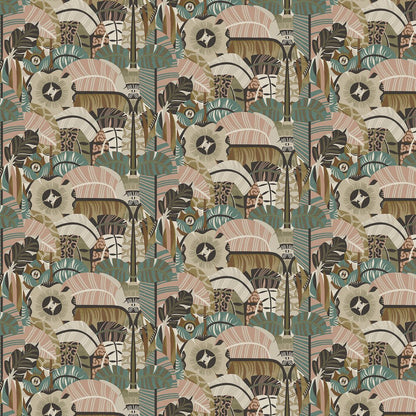 Hypnotic Safari Wallpaper - Neutral - Boråstapeter - 2067 - Premier Wallcovering