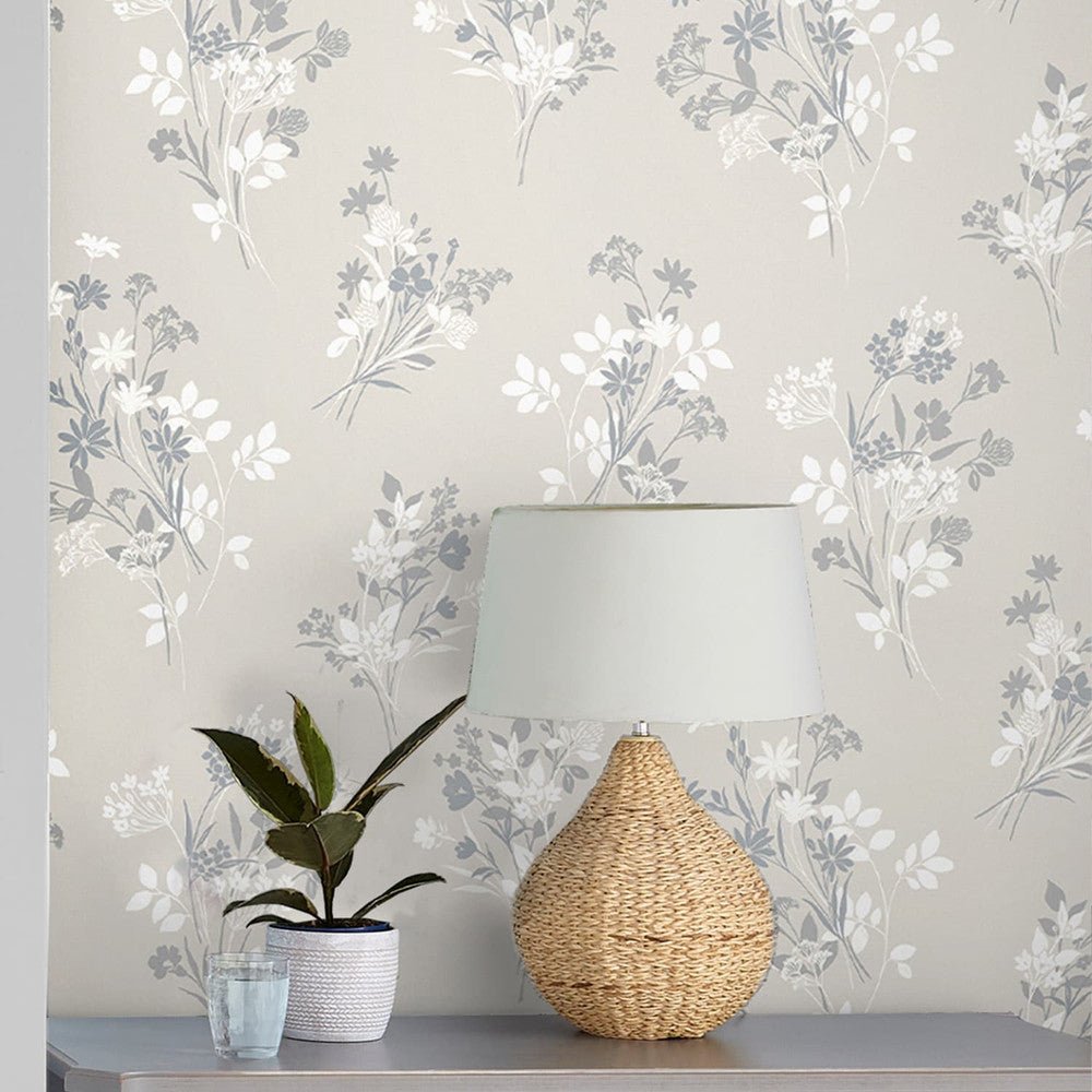 Igerna Wallpaper - Natural - Laura Ashley - 119856 - Premier Wallcovering
