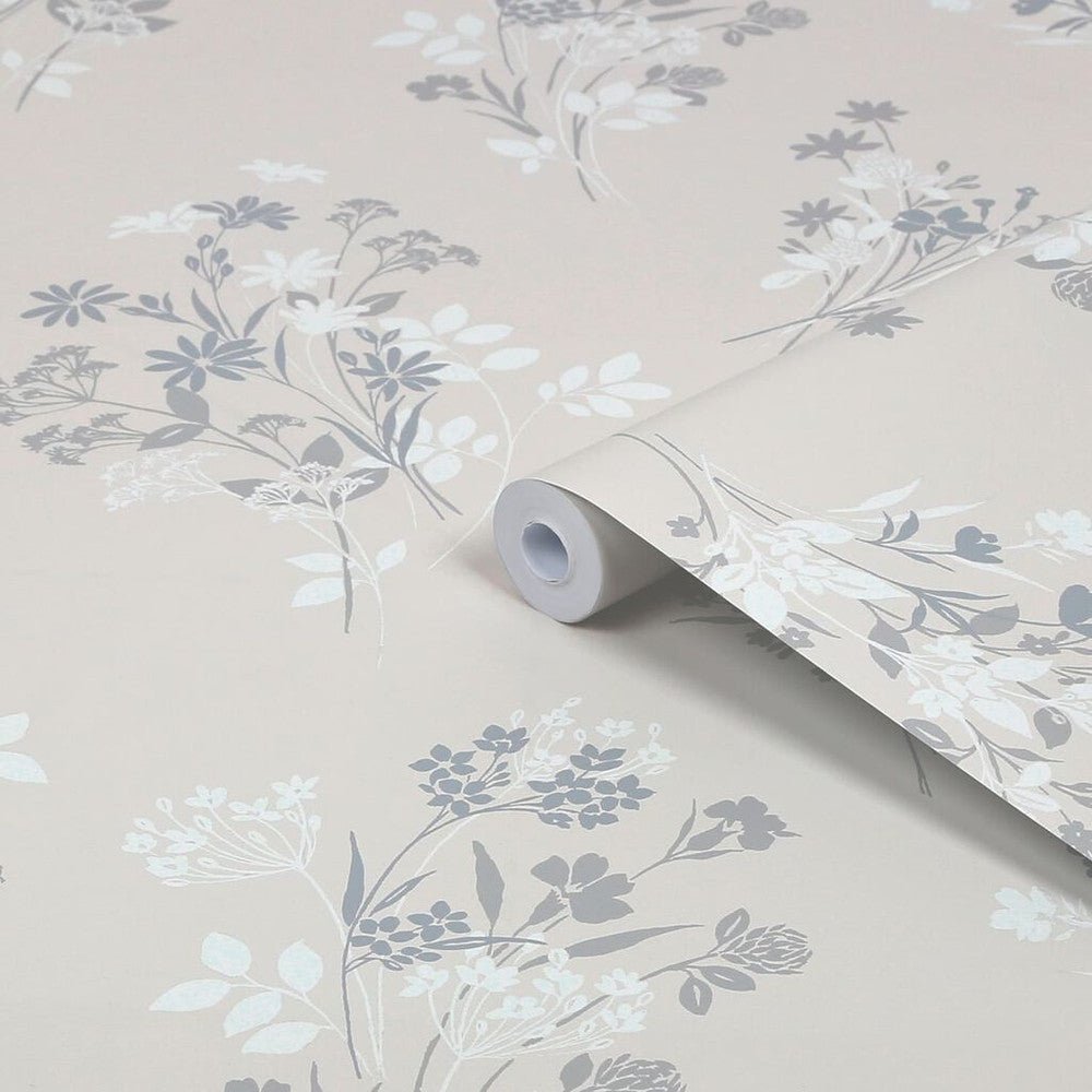 Igerna Wallpaper - Natural - Laura Ashley - 119856 - Premier Wallcovering