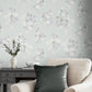 Igerna Wallpaper - Pale Duck Egg Blue - Laura Ashley - 119857 - Premier Wallcovering