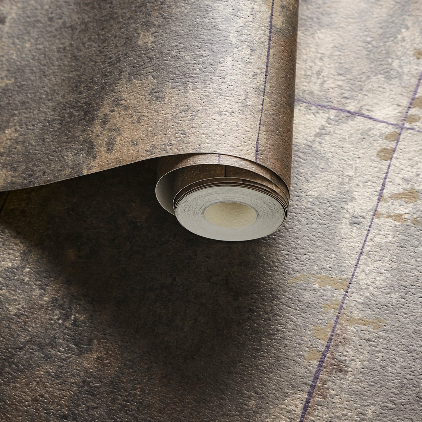 Igneous Wallpaper - Bronze - Clarke & Clarke - W0151/01 - Premier Wallcovering