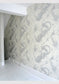 Iguana Superwide Wallpaper - Silver on Ivory - Timorous Beasties - SWP/IGU/IVY/02 - Premier Wallcovering