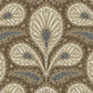 Ikat Clover Wallpaper - Brown - Josephine Munsey - JMW-103421 - Premier Wallcovering