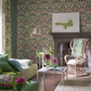 Ikebana Damask Wallpaper - Fuchsia - PDG1156/01 - Designers Guild