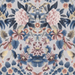 Ikebana Damask Wallpaper - Slate Blue - PDG1156/04 - Designers Guild