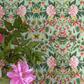 Ikebana Damask Wallpaper - Aqua - PDG1156/05 - Designers Guild