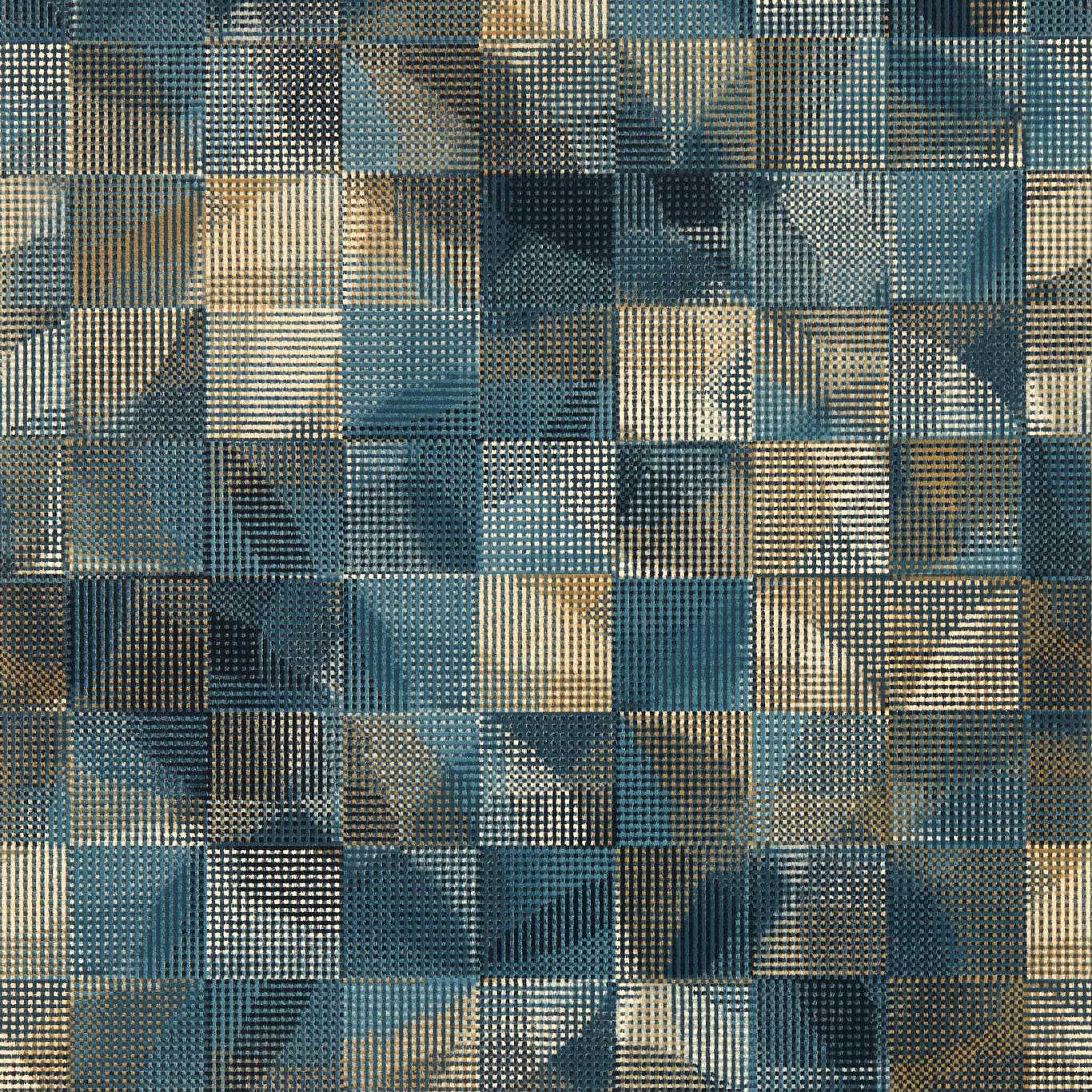 Impatto Wallpaper - Midnight - Clarke & Clarke - W0182/02 - Premier Wallcovering