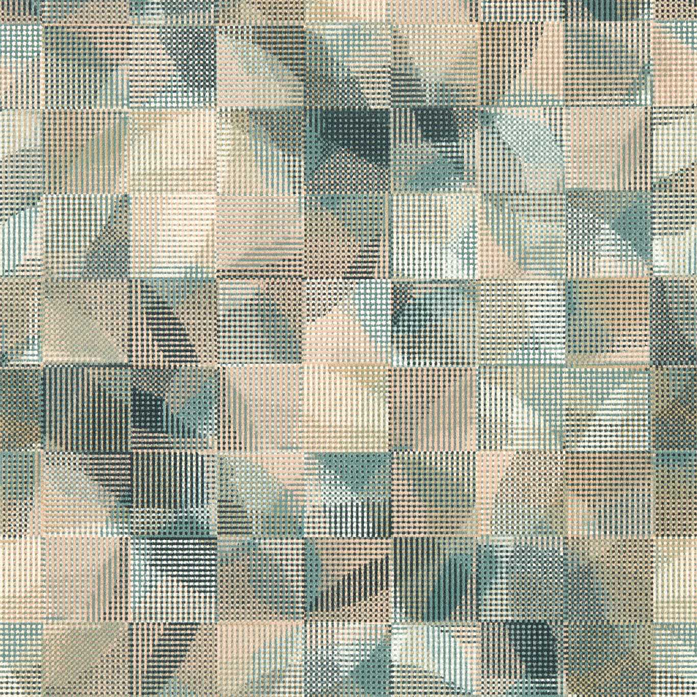 Impatto Wallpaper - Mineral/Blush - Clarke & Clarke - W0182/03 - Premier Wallcovering
