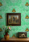 Imperial Apiary Wallpaper - Green - Timorous Beasties - TB/IMA/MICA/03 - Premier Wallcovering