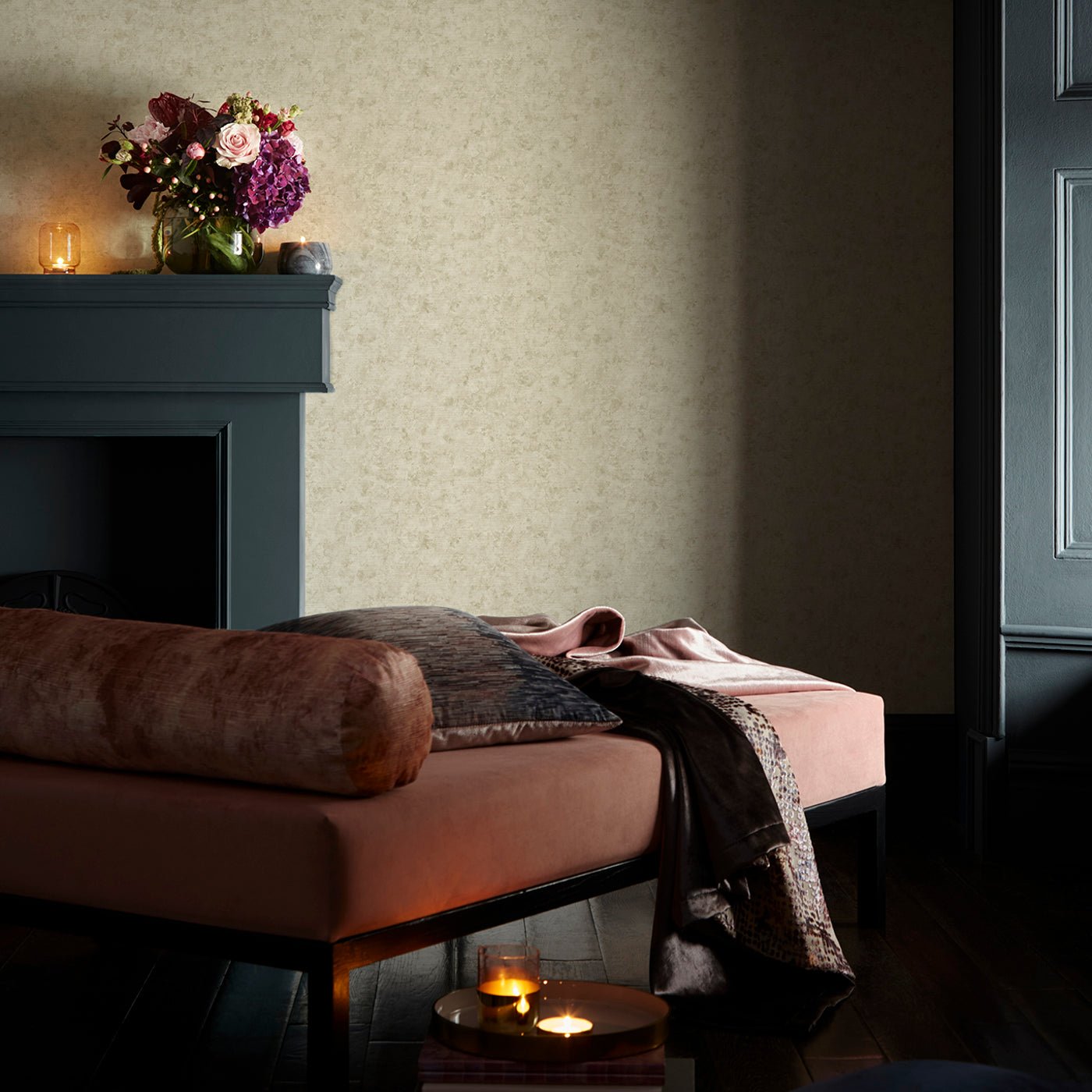 Impression Wallpaper - Natural - Clarke & Clarke - W0152/02 - Premier Wallcovering