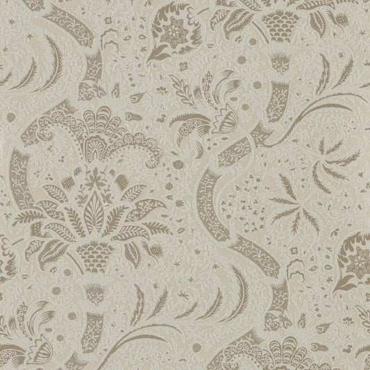 Indian Beaded Wallpaper - Stone/Linen - Morris & Co - 216443 - Morris Wallpaper