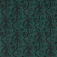 Indian Flock Velvet Fabric - Cerulean/Walnut - Morris & Co - 236944 - Premier Wallcovering