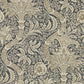 Indian Wallpaper - Charcoal/Nickel - 216445 - Morris & Co - Premier Wallcovering