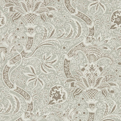 Indian Wallpaper - Grey/Pewter - 216444 - Morris & Co - Premier Wallcovering