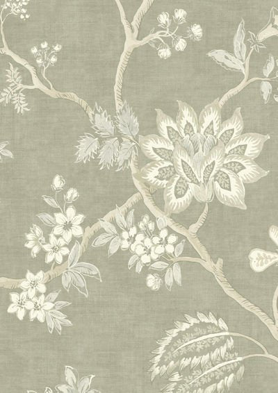Indienne Wallpaper - Moss - Lewis & Wood - Premier Wallcovering