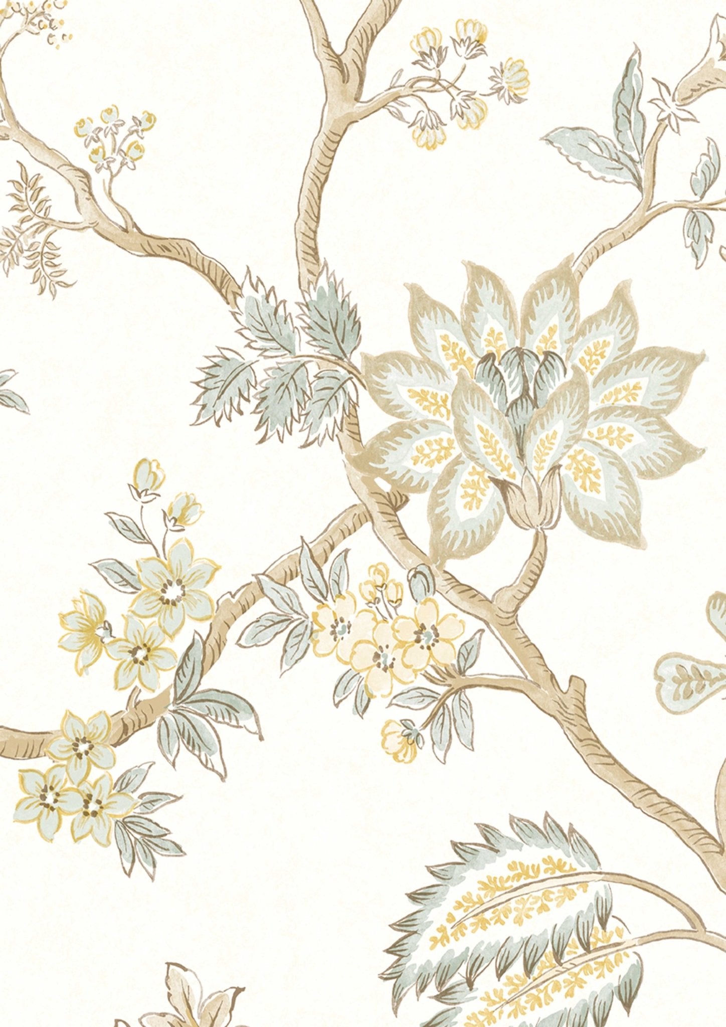 Indienne Wallpaper - Quince - Lewis & Wood - Premier Wallcovering