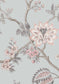 Indienne Wallpaper - China Blue - Lewis & Wood - Premier Wallcovering