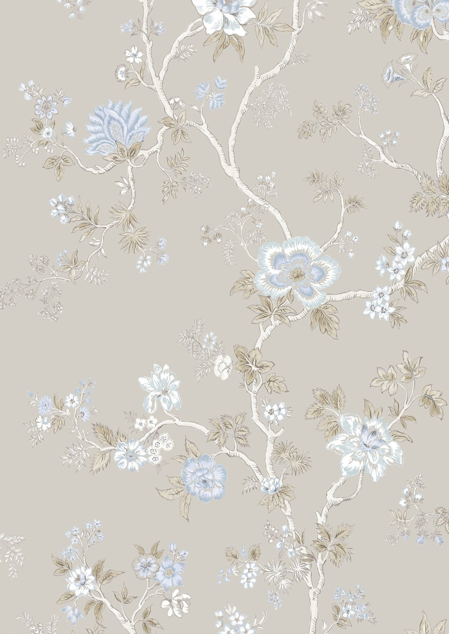 Indienne Wallpaper - Wisteria - Lewis & Wood - Premier Wallcovering