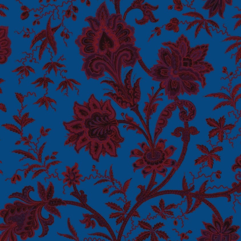 Indienne Wallpaper - Lapis-Blue - House of Hackney - 1-WA-IND-DI-LAP-XXX