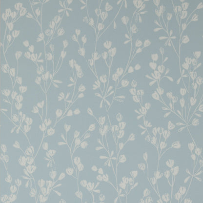 Ines Wallpaper - Soft Blue - J178W - 01 - Jane Churchill