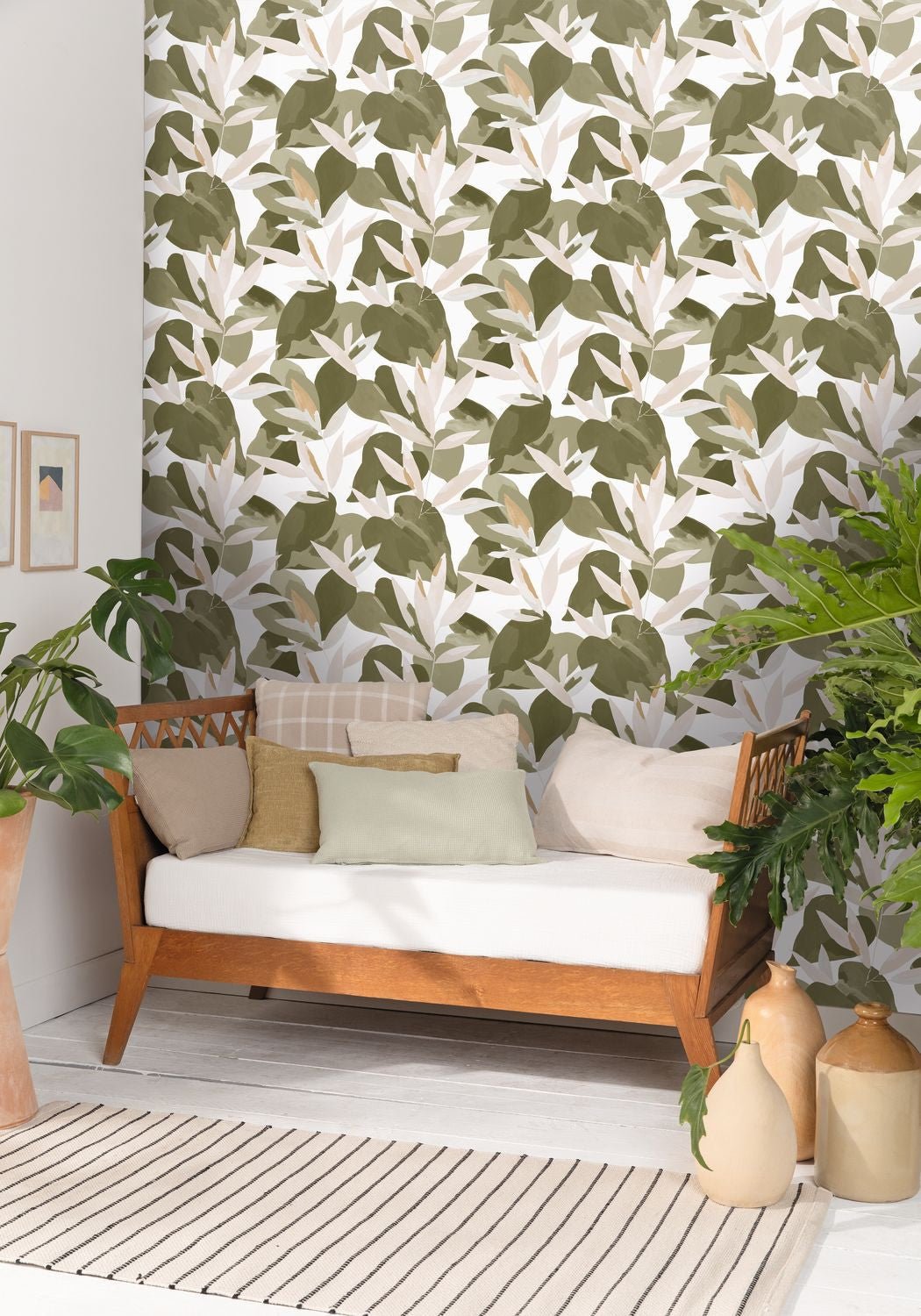 Influence Wallpaper - Kaki Beige - Caselio - 102157220
