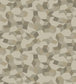 Ingot Wallpaper - Metallic Gilvers on Taupe - 107/5025 - Cole & Son - Premier Wallcovering