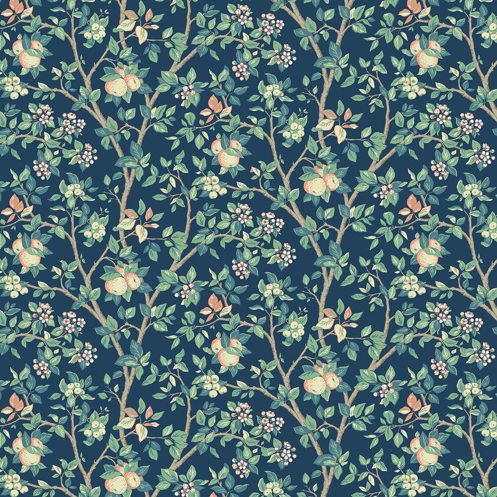 Ingrid Marie Wallpaper - Dark - Boråstapeter - 7651 - Premier Wallcovering