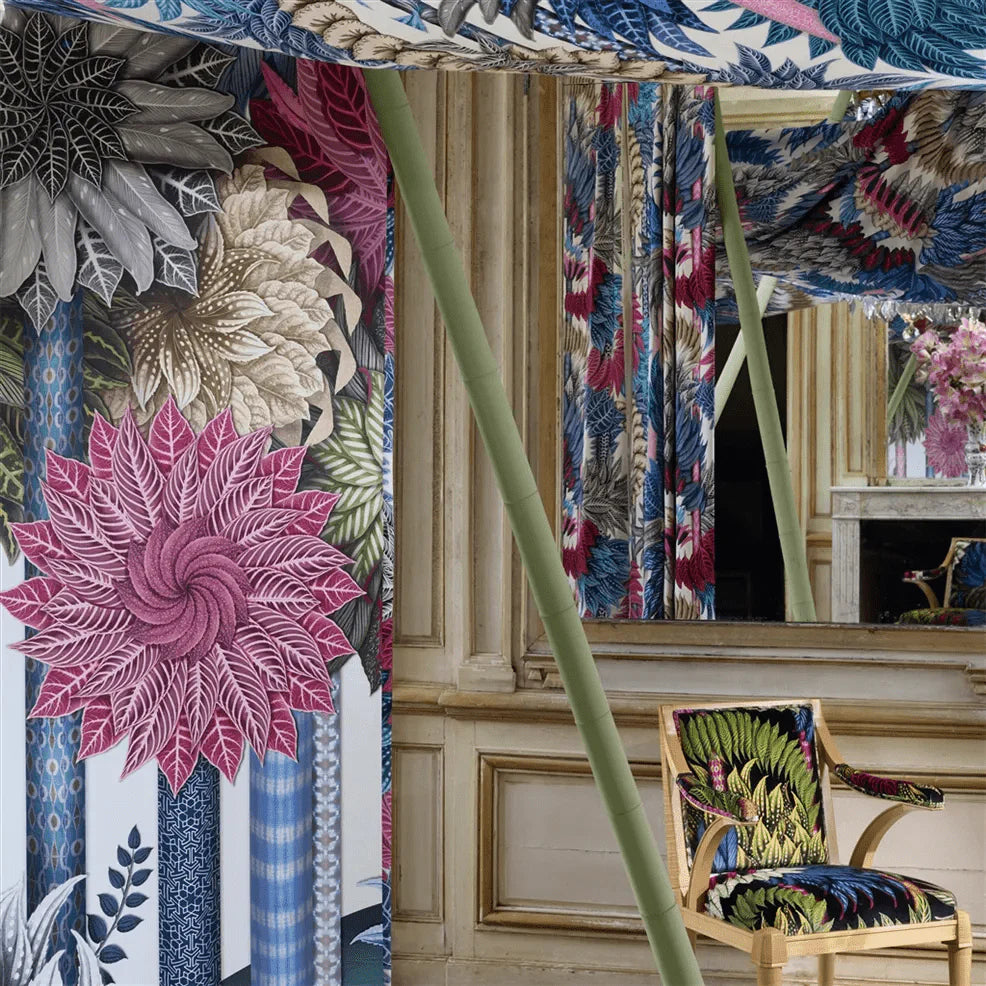 Inhotim Park Wallpaper - Azur - Christian Lacroix - PCL7051/01 - Premier Wallcovering