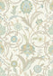 Ipek Damask Wallpaper - Ceramic - Lewis & Wood - Premier Wallcovering