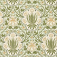 Iris & Rose Wallpaper - Bayleaf/Weld - Morris & Co - 217567 - Premier Wallcovering