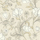 Isabella Arts and Crafts Wallpaper - Beige Lin - Casadeco - 86341214 - Premier Wallcovering