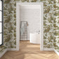 Islet Hoping Wallpaper - Olive and Blue - Josephine Munsey - JMW-103711 - Premier Wallcovering