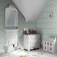Isolde Wallpaper - Aqua - Boråstapeter - 5821 - Premier Wallcovering
