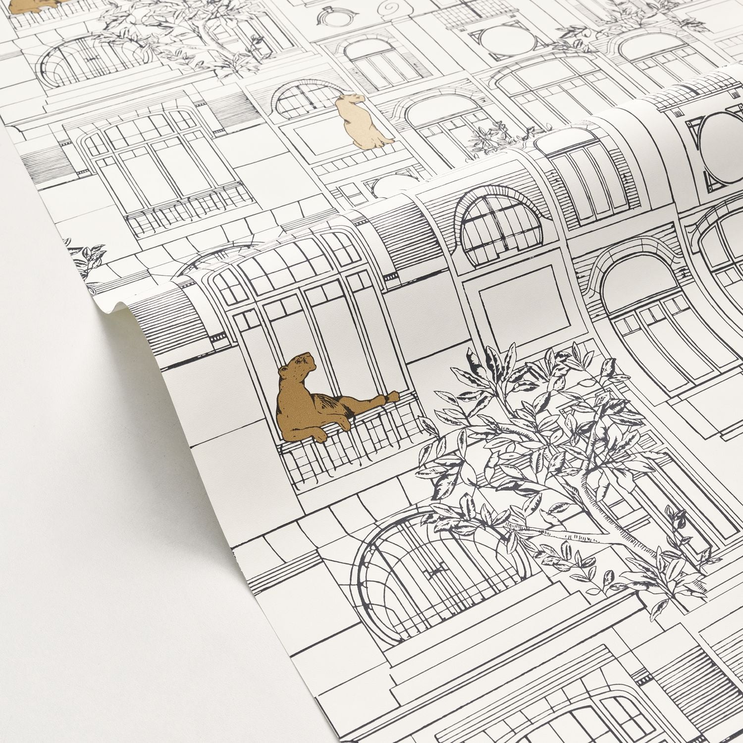 James Wallpaper - Noir Blanc - Caselio - 103780973