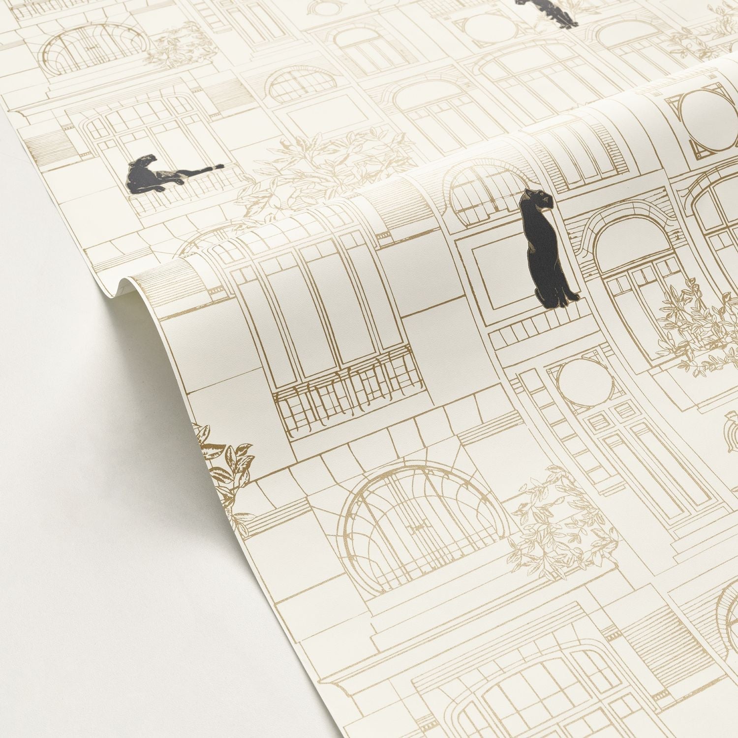 James Wallpaper - Blanc Noir - Caselio - 103780264