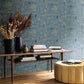 James Wallpaper - Bleu Paon - Caselio - 103786286