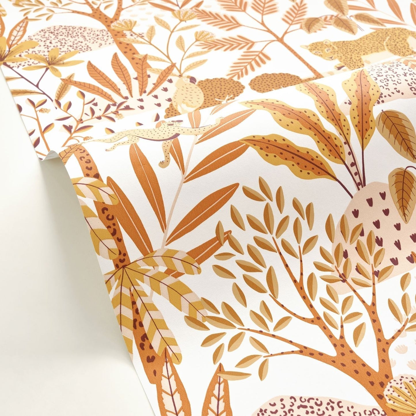 Jane Wallpaper - Blanc Vieux Rose - Caselio - 104480448