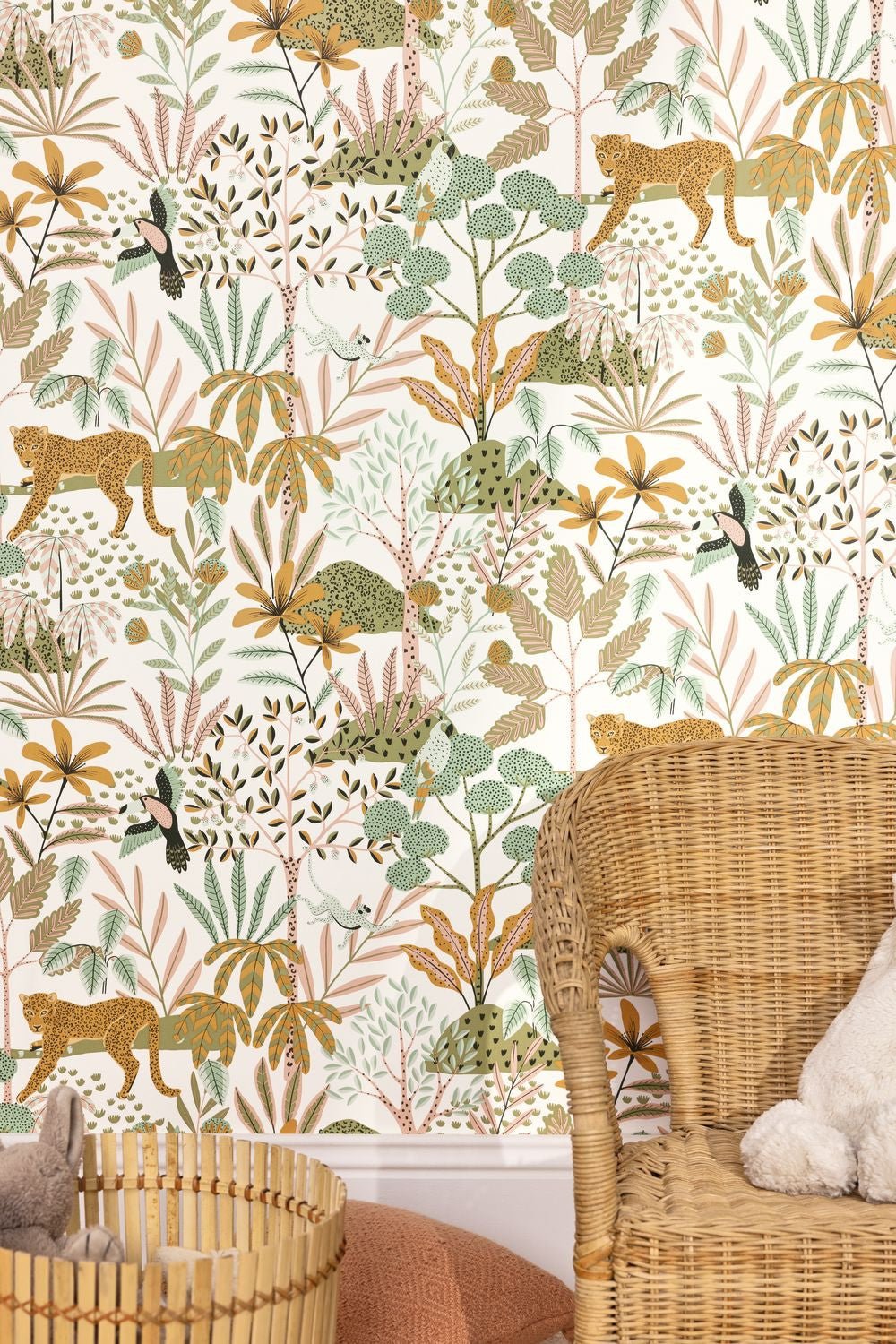 Jane Wallpaper - Blanc - Caselio - 104480767