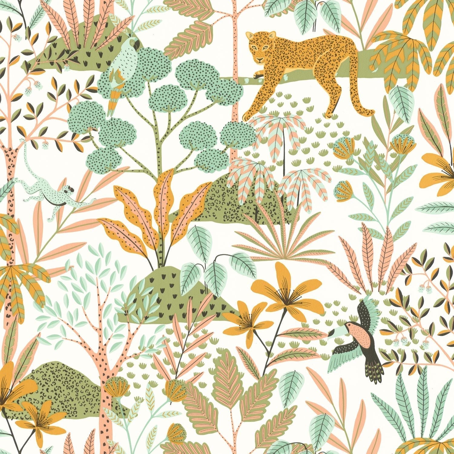 Jane Wallpaper - Blanc - Caselio - 104480767