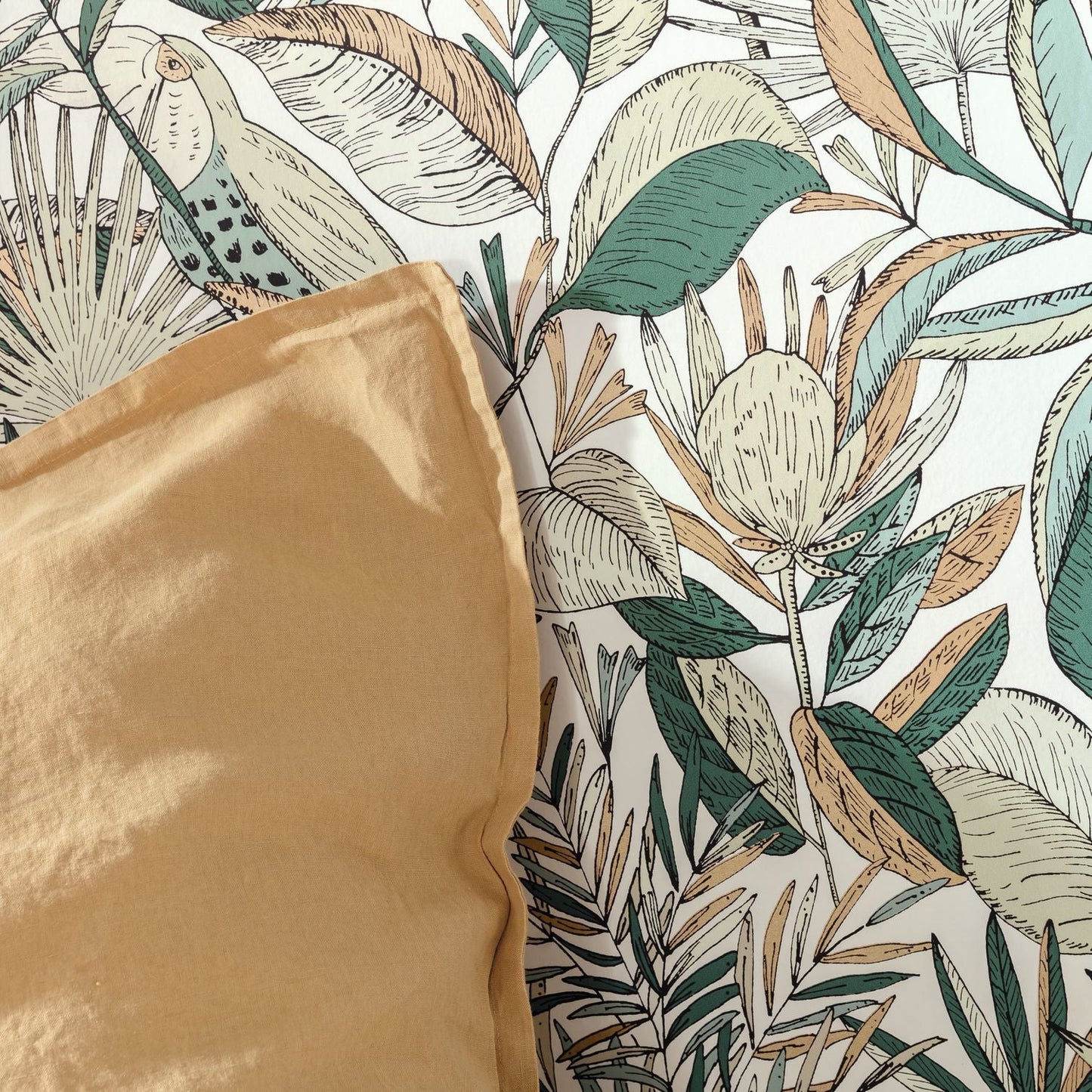 Jardin De Bel Air Wallpaper - Blanc - Caselio - 103017189