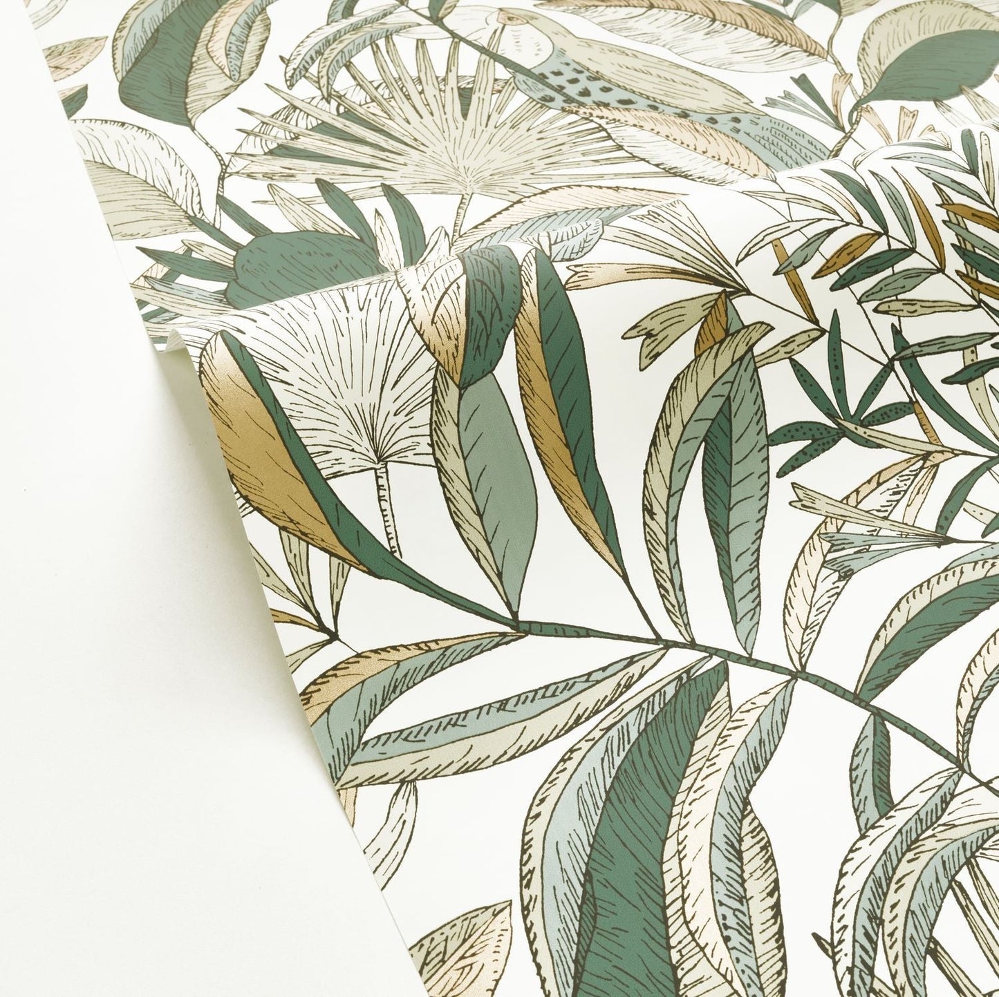 Jardin De Bel Air Wallpaper - Blanc - Caselio - 103017189