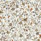 Jardin De Giverny Wallpaper - Blanc Orange - Caselio - 103000325