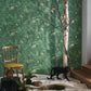 Jardin Des Merveilles Voyage Onirique Wallpaper - Vert Foret - Casadeco - 87257803 - Premier Wallcovering