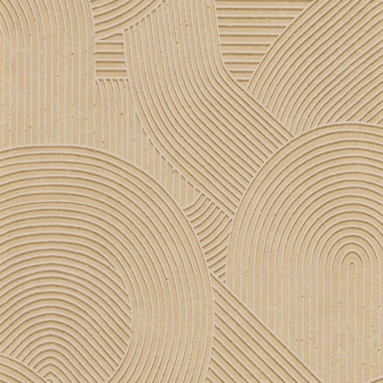 Jardin Des Pierres Kyoto Wallpaper - Noisette - Casadeco - 88751850 - Premier Wallcovering