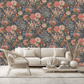 Jardine Wallpaper - Navy - Colefax & Fowler - W7003/01 - Premier Wallcovering