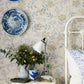 Jasmine Wallpaper - Ecru/Woad - 214724 - Morris & Co - Premier Wallcovering