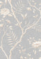 Jasper Peony Wallpaper - Smoke - Lewis & Wood - Premier Wallcovering