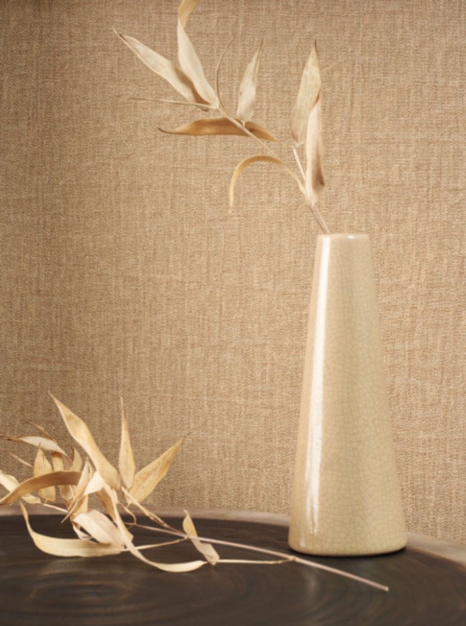 Java Bali Wallpaper - Gris Duvet - Casadeco - 88199157 - Premier Wallcovering